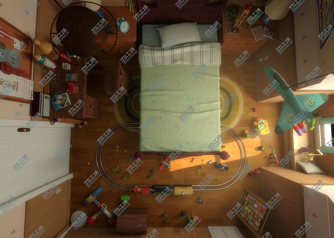 images/goods_img/20210113/3D Cartoon Bedroom corridor/2.jpg